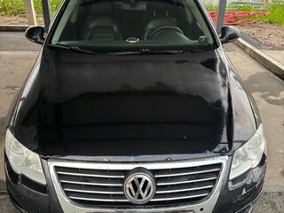2009 Volkswagen Passat B6, чёрный, 460000 рублей, вид 3