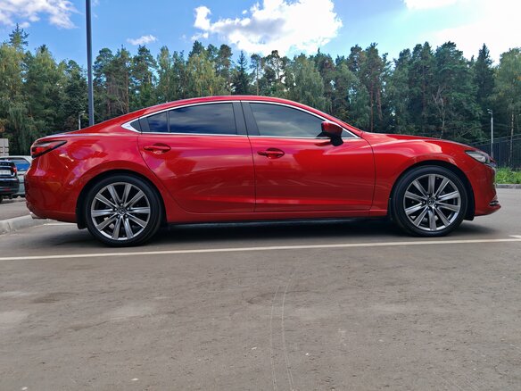 2020 Mazda 6 III (GJ) Рестайлинг 2, красный - вид 3