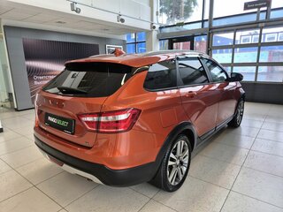 2019 Lada (ВАЗ) Vesta SW Cross I, оранжевый, 899000 рублей, вид 4