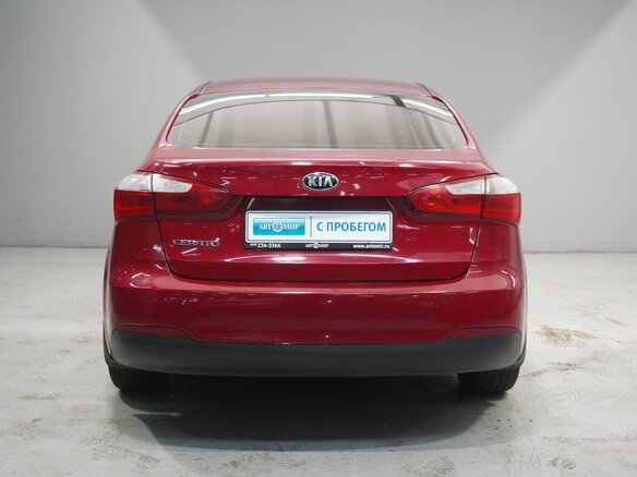 2013 Kia Cerato III, красный, 800000 рублей - вид 5