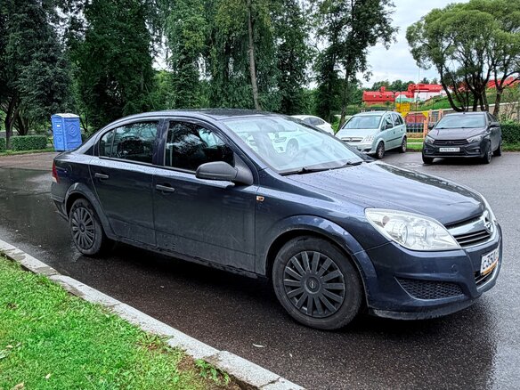 2008 Opel Astra H Рестайлинг, синий, 420000 рублей - вид 2