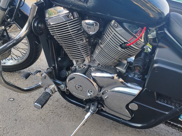2005 Honda Shadow 400, чёрный, 340000 рублей