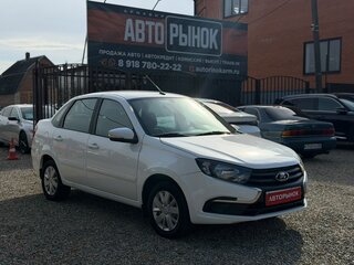 2020 Lada (ВАЗ) Granta I Рестайлинг, белый, 520000 рублей, вид 1