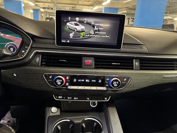 2019 Audi A4 V (B9), белый, 2900000 рублей - вид 6