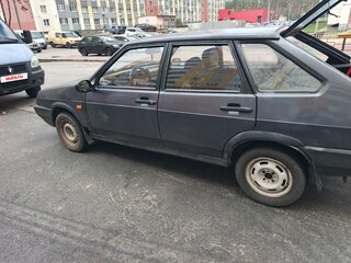 1997 Lada (ВАЗ) 2109, фиолетовый, 75000 рублей, вид 2