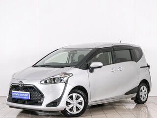 2019 Toyota Sienta II Рестайлинг, серый, 1299000 рублей, вид 3