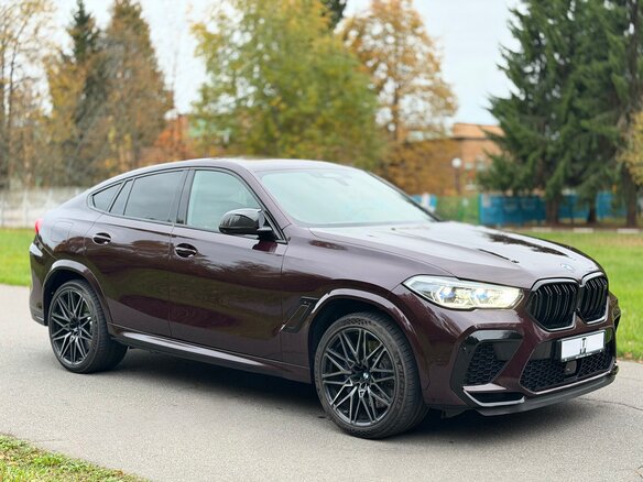 2020 BMW X6 M Competition III (F96), фиолетовый, 9600000 рублей - вид 7