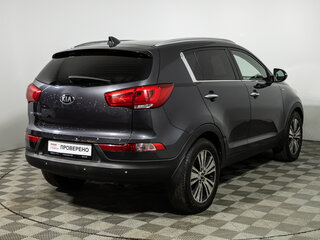 2015 Kia Sportage III Рестайлинг, серый, 1499777 рублей, вид 5