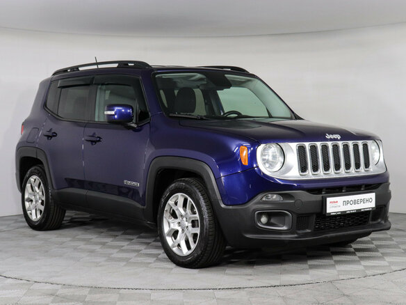 2017 Jeep Renegade I, синий - вид 2