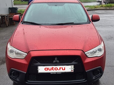 2011 Mitsubishi ASX I, красный, 450000 рублей, вид 3