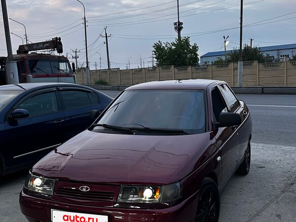 2005 Lada (ВАЗ) 2110, красный, 225000 рублей - вид 8