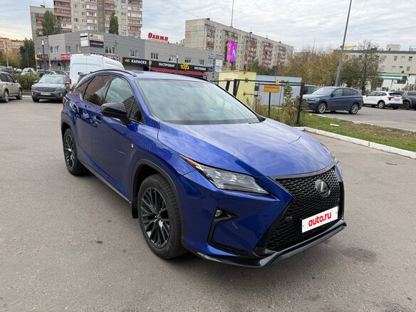 2018 Lexus RX 300 IV, синий, 3650000 рублей - вид 10