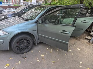 2008 Renault Megane II Рестайлинг, зелёный, 450000 рублей, вид 2
