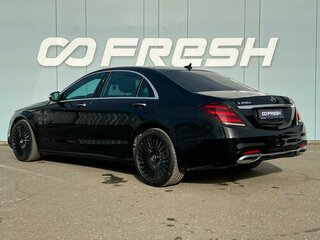 2019 Mercedes-Benz S-Класс 350 d Long VI (W222, C217) Рестайлинг, чёрный, 5500000 рублей, вид 2