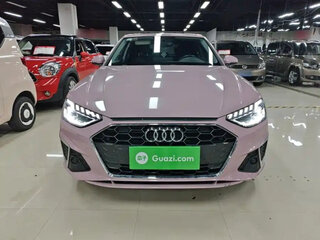 2021 Audi A4 35 TFSI Long V (B9) Рестайлинг, розовый, 2299111 рублей, вид 3