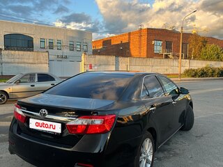 2013 Toyota Camry VII (XV50), чёрный, 1519999 рублей, вид 4