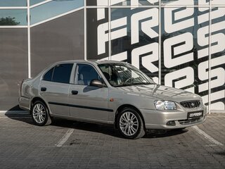 2008 Hyundai Accent ТагАЗ II, бежевый, 570000 рублей, вид 1