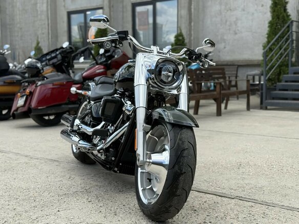 2026 Harley-Davidson Fat Boy, зелёный, 4200000 рублей - вид 14