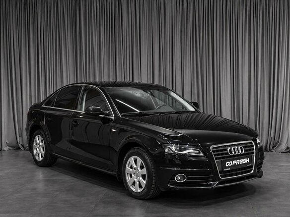 2010 Audi A4 IV (B8), чёрный, 969000 рублей