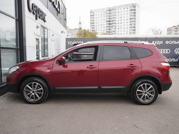 2013 Nissan Qashqai+2 I Рестайлинг, красный, 950000 рублей - вид 7