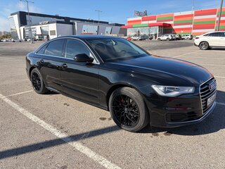 2015 Audi A6 IV (C7) Рестайлинг, чёрный, 2050000 рублей, вид 1
