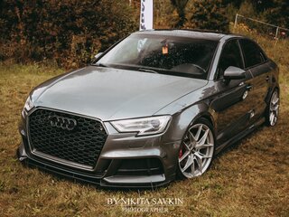 2017 Audi A3 III (8V) Рестайлинг, серый, 1995000 рублей, вид 2