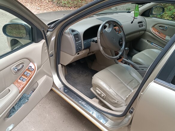 2003 Nissan Maxima V (A33), жёлтый - вид 9