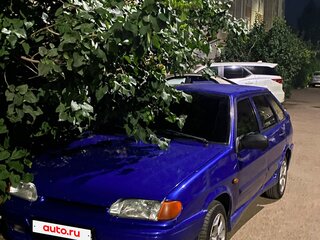 2008 Lada (ВАЗ) 2114, синий, 211000 рублей, вид 1