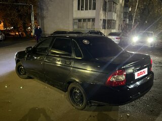 2007 Lada (ВАЗ) Priora I, чёрный, 85000 рублей, вид 2