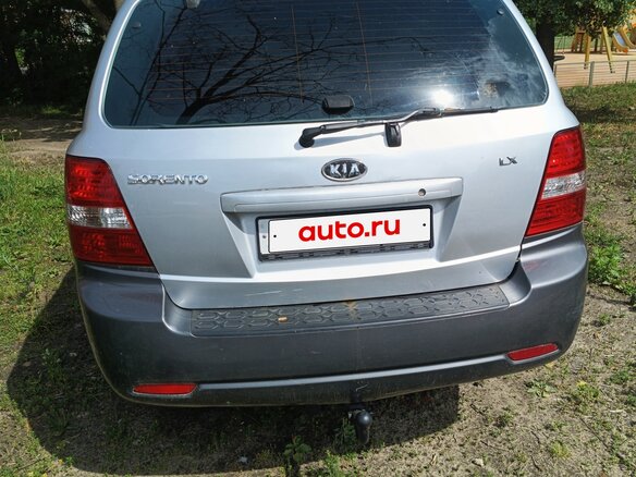 2008 Kia Sorento I Рестайлинг, серый, 710000 рублей - вид 4