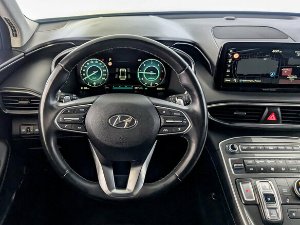 2022 Hyundai Santa Fe IV Рестайлинг, коричневый, 4450000 рублей - вид 21