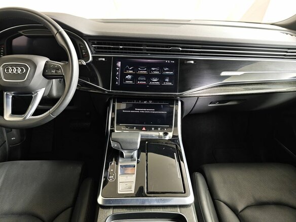 2019 Audi Q8 55 TFSI I (4M), чёрный, 6150000 рублей - вид 13