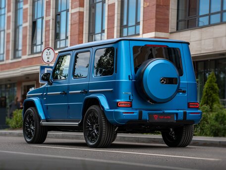 2024 Mercedes-Benz G-Класс EQ Technology 580 III (W465) Рестайлинг, синий, 26600000 рублей, вид 4
