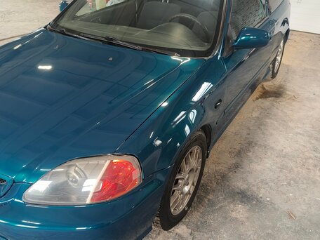 1998 Honda Civic VI, синий, 500000 рублей, вид 1