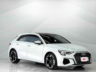 2023 Audi A3 Sportback 35 TFSI IV (8Y), белый, 2280000 рублей, вид 2