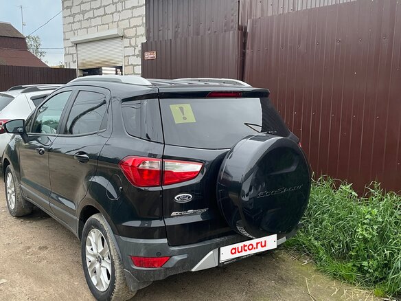 2014 Ford EcoSport II, чёрный, 1000000 рублей - вид 3