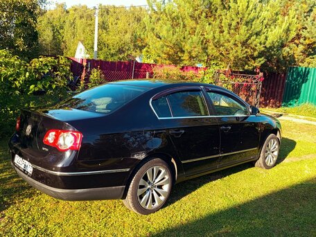 2007 Volkswagen Passat B6, чёрный, 680000 рублей, вид 5