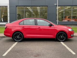 2017 Skoda Rapid I Рестайлинг, красный, 1150000 рублей, вид 4