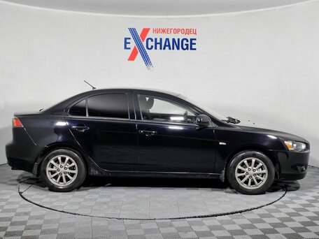 2010 Mitsubishi Lancer X, чёрный, 580000 рублей, вид 4