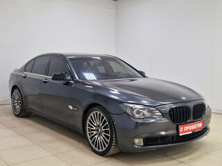 2008 BMW 7 серии 740i V (F01/F02/F04), чёрный, 895000 рублей, вид 3