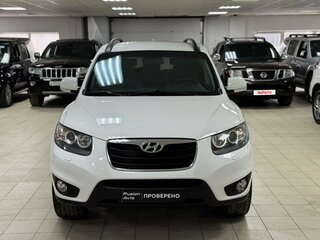 2011 Hyundai Santa Fe II Рестайлинг, белый, 999000 рублей, вид 3
