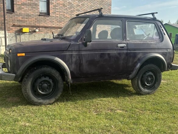2005 Lada (ВАЗ) 2121 (4x4) I Рестайлинг, фиолетовый, 170000 рублей - вид 4