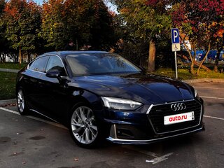 2020 Audi A5 Sportback 45 TFSI II (F5) Рестайлинг, синий, 3500000 рублей, вид 2
