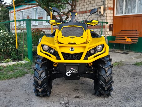 2021 BRP Can-Am Outlander X MR 1000R, жёлтый, 1600000 рублей, вид 5