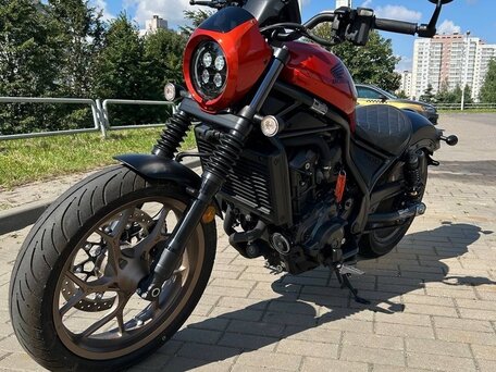 2025 Honda CMX 1100 Rebel, оранжевый, 1350000 рублей, вид 3