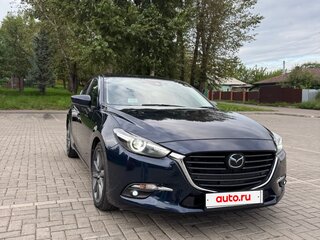 2017 Mazda Axela III Рестайлинг, синий, 1499000 рублей, вид 4