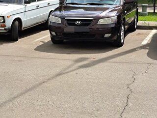 2007 Hyundai Sonata V (NF), пурпурный, 580000 рублей, вид 1