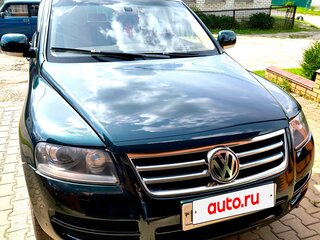 2005 Volkswagen Touareg I, зелёный, 1000000 рублей, вид 1