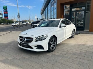 2018 Mercedes-Benz C-Класс 180 IV (W205) Рестайлинг, белый, 2380000 рублей, вид 1