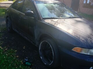 2002 Mitsubishi Galant VIII Рестайлинг, чёрный, 270000 рублей, вид 3